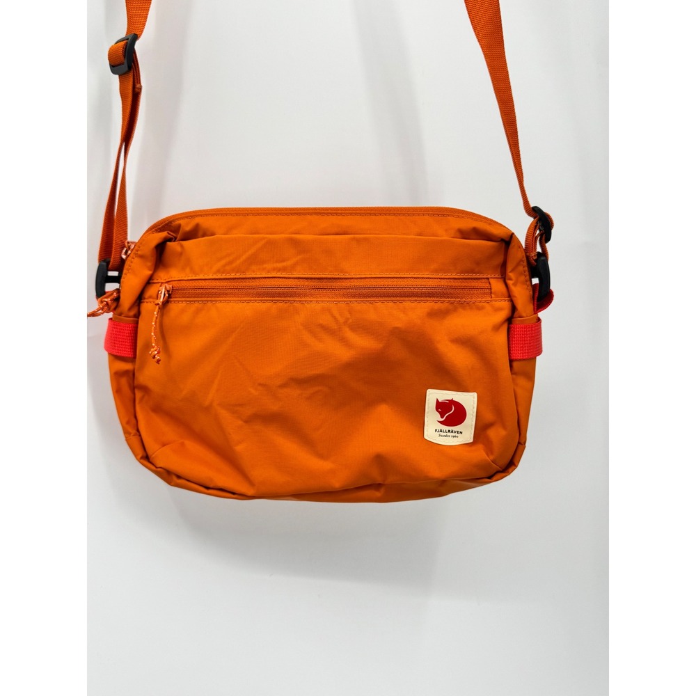 Fjallraven High Coast Crossbody Bag Women OS Orange Recycled Nylon Gorpcore